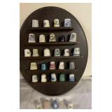 Thimble Collection 30 Thimbles