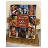 Oak Book Stand with HUMMEL COFFEE TABLE BOOK