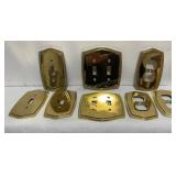 Solid Polished Brass Face Plates