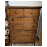 Vintage Oak Dresser 34"