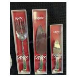 SPODE CHRISTMAS SERVING SET