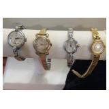 Vintage Ladies Wrist Watches TIMEX, BENEUS,