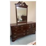 Ethan Allen Georgian Court Cherry Dresser W.