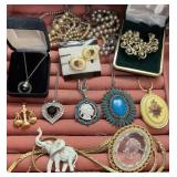 Fashion Jewelry Necklaces and Brooches