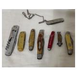 Vintage POCKET KNIVES Collection