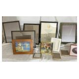 Variety of picture frames with Presidential