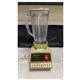 VINTAGE OSTERIZER  BLENDER AVACADO GREEN