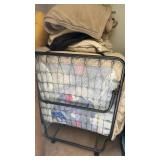 Twin Size Roll A Way Bed with Linens As Shown