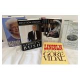 Hard Cover Books Presidential Themed