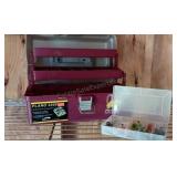 Plano Tackle Box and Assorted Fishing Lures