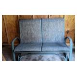 Outdoor Loveseat Glider