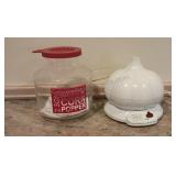 Popcorn Popper and Roasted Garlic Express