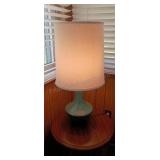 Glazed Pottery Table Lamp