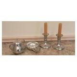Holland Pewter Co Candlesticks and More