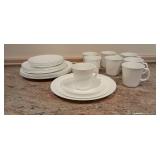 Corelle Classic White Dinnerware- Service for 8,