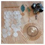 Wind Chime and Assorted Hanging Decor