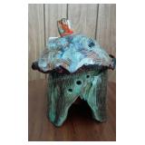 Glazed Pottery Turtle House