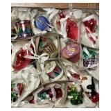 Box of Assorted Christmas Ornaments