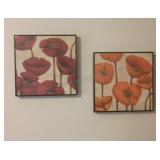 Pair of Frames Floral