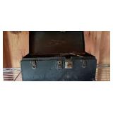 Metal Tool Box with Contents