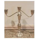 Weighted Sterling Silver Candleabra