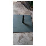 Umbrella Cast Iron Umbrella Stand & Umbrella