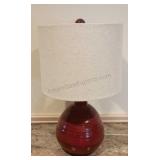 Decorative Red Table Lamp