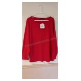 NWT Ladies Rafaella Long Sleeve Shirt Size 2XL