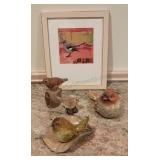 Assorted Bird Decor