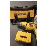 DeWalt Corded Electric Drill w/Case & Bits