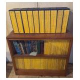 National Geographic Magazines & Book Case