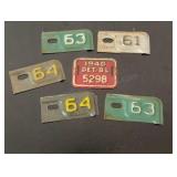 1940 Bicycle Plate & License Plate Corners