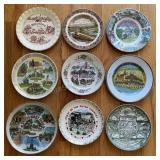 Group of Souvenir Plates