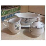 Nikko Sugar Creamer & Gravy Boat