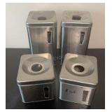 Canister Set (1 missing Lid Handle)