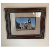 Framed Photo Mission San Jose 14.5x17.5