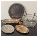 Plated Serving Ware & Salad Bowl