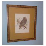 Vintage Framed Art 14x12