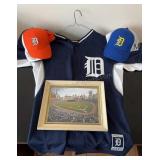 Detroit Tigers Jersey hats & Photo
