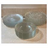 Glass Salad & Dessert Plates