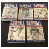 Baseball Official Guides 1948,49,50,51 & 1952
