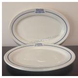 Central Creamery Iroquois China Platters