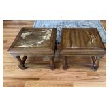 Pair of Side Tables 20x20x15 inches tall