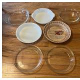 Pyrex & Recipe Pie Plates