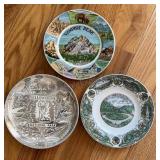 National Parks Souvenir Plates