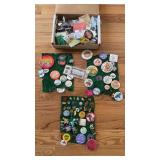 Collection of Pins & Buttons