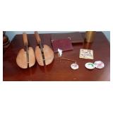 Shoe Horns, Chokin Compact Mirror, Ladies Wallet,