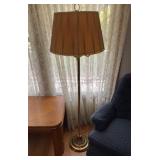 Brass Floor Lamp 59 inches tall