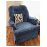 Lay Z Boy Rocking Swiveling Upholstered Arm Chair