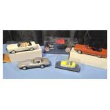 Die-cast model cars. All different scales